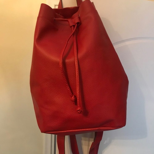 Red backpack new