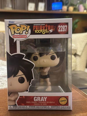 Funko Pop Fairy Tail 100 Years Quest Gray Limited Edition Chase