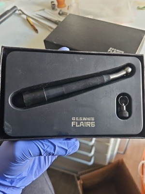 S.S. White FLAIRE dental handpiece used with ACCESS head