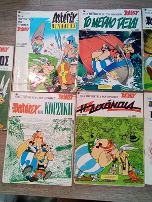Asterix and Obelix 7 comic books collection