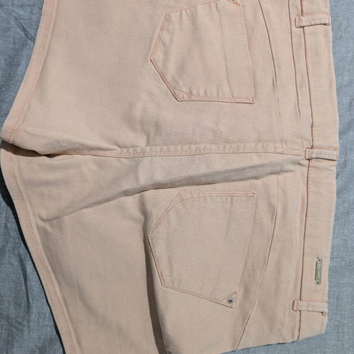 Bershka shorts used, pink, size XL