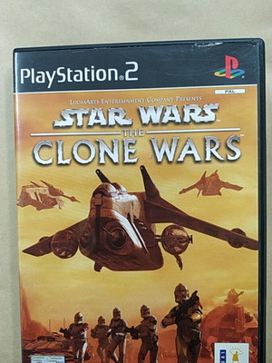 Star Wars The Clone Wars PlayStation 2 used