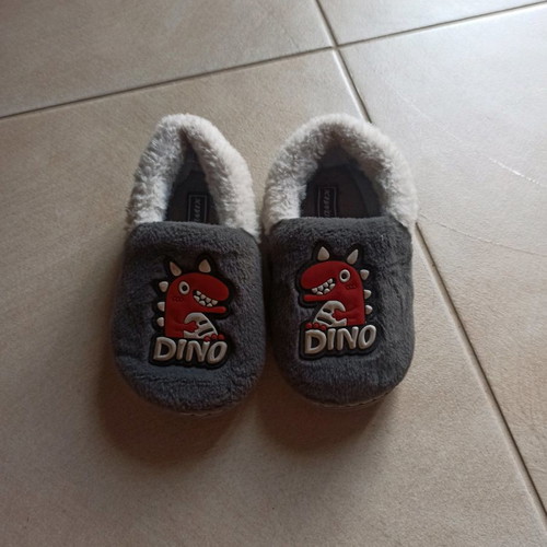 Jomix Shoes children's slippers used, size 26, gray