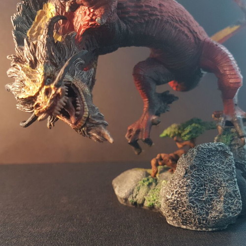 McFarlane Fire Clan Dragon Series 2 like new without box