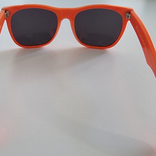 Retrosuperfuture Classic Orange sunglasses like new, handmade Italy