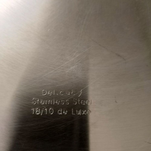Stainless Steel Large De Luxe Baking Tray and Additional Tray used