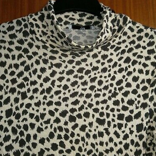 Mango midi dress animal print new, size Small