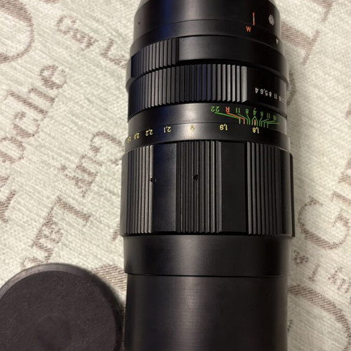 Jupiter-21M 200mm f/4 telephoto lens like new for Zenit M42