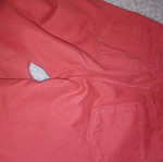 Red Pink Woman jeans size 36 like new, wife leg