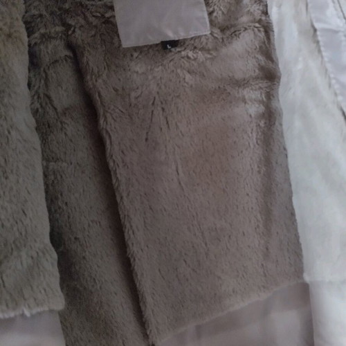 Jacket new beige size L, very warm and stylish