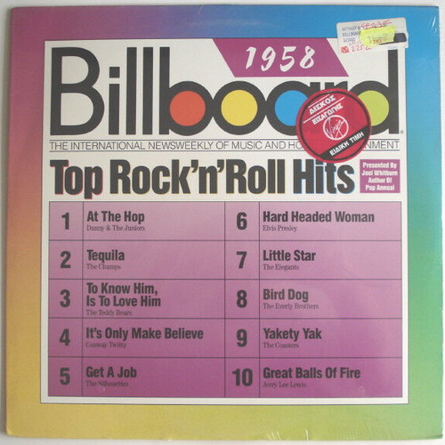 Billboard Top Rock'N'Roll Hits 1958 CD used, rock genre