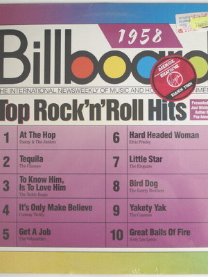 Billboard Top Rock'N'Roll Hits 1958 CD used, rock genre