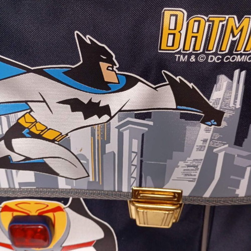 Vintage PAXOS Batman school bag unused with tags