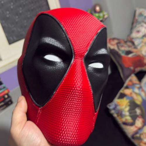 Deadpool cosplay mask 3D printed new