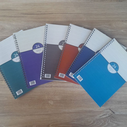 Weekly diaries 2024 new, pack of 2 pieces