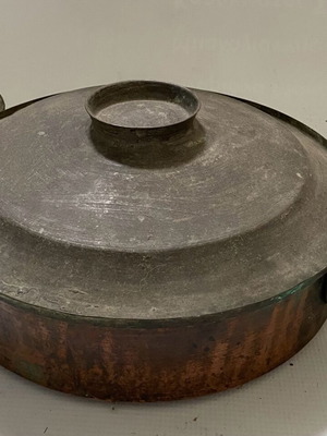 Copper cooking vessel like new from 1910