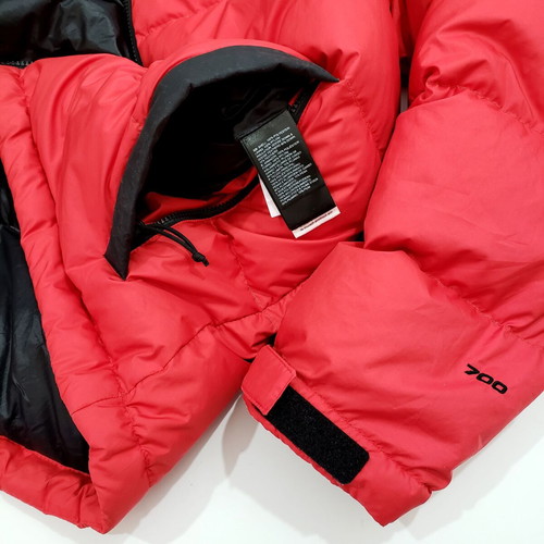 The North Face 1992 Nuptse 700 Down jacket like new, M-L, red and black