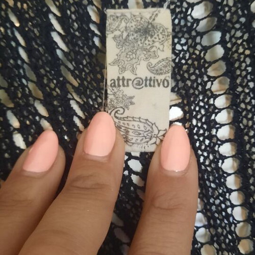 Attrattivo boho chic long knitted vest like new, black