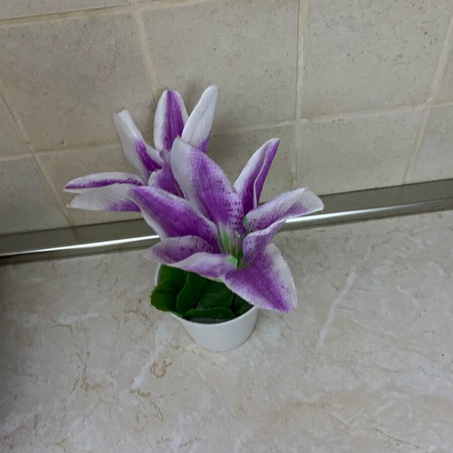 Decorative flower pots like new, set of three