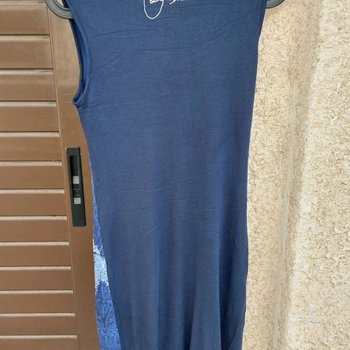 Desigual blue summer dress size medium used