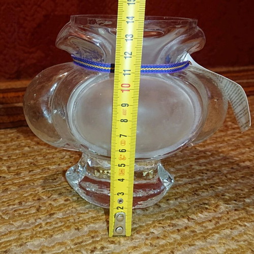 Bjorn Ramel SEA Handcrafted Glass Vase New