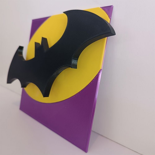 Batman decorative 3D printed wall art new
