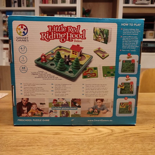 Smart Games Little Red Riding Hood Deluxe used educational puzzle