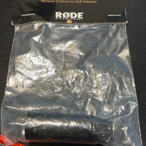 RODE XLR Male to 3.5mm Female Adapter new