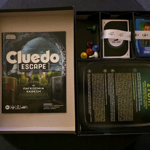Cluedo Escape The World’s Fair board game like new