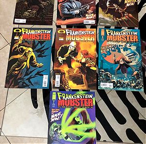FRANKENSTEIN MOBSTER 0,1-4,6,7 SET OF 7 COMICS all NM/M IMAGE COVERS A created by MARK WHEATLEY 2003
