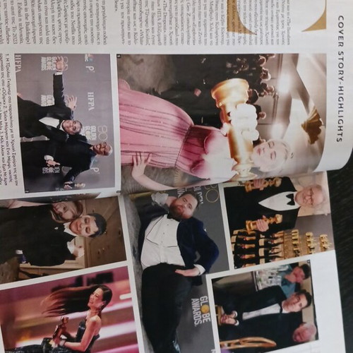 Gala magazine January 2023 Brad Pitt Hollywood Golden Globes like new