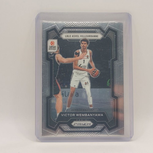 Victor Wembanyama 2023-24 Panini-Prizm Euroleague Basketball Card new