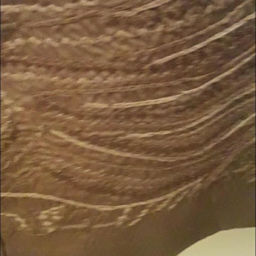 Dress used brown, 100% silk with crystals, size S