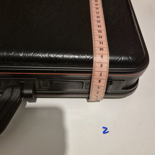 Diplomat Professional Document Briefcase new, black hard case