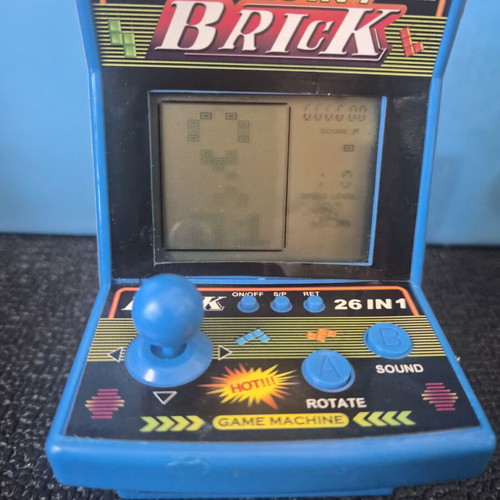 Retro Mini Arcade Console Brick Game 26 in1 used