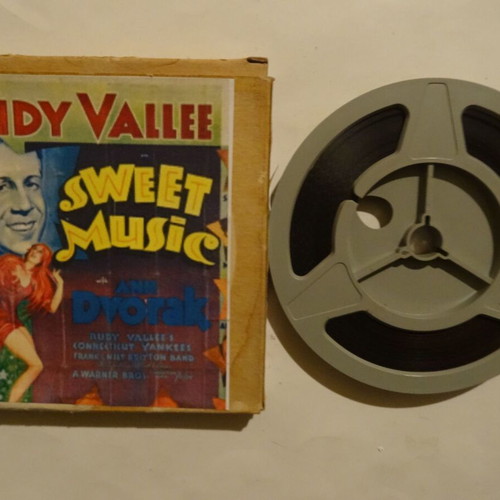Super 8mm sound 200ft used with Rudy Vallee and Hellen Morgan musical