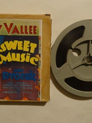 Super 8mm sound 200ft used with Rudy Vallee and Hellen Morgan musical