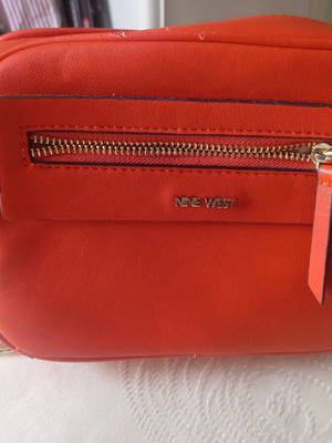 Nine West women's crossbody bag, orange