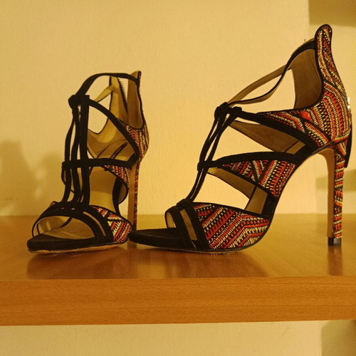 Zara colorful sandals like new, size 35