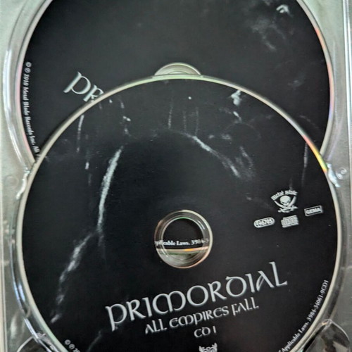 Primordial All Empires Fall DVD like new, metal