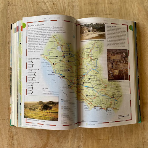 DK Eyewitness Travel Guide Italy paperback used, English edition