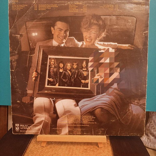The Scorpions Lovedrive vinyl record used, first Greek edition