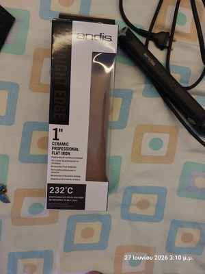 Hair Straightener ceramic with tourmaline, new, professional strong