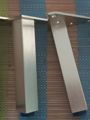 Ποδαράκια βάσεις για έπιπλο, καινούργια, σετ 4 μεταλλικά