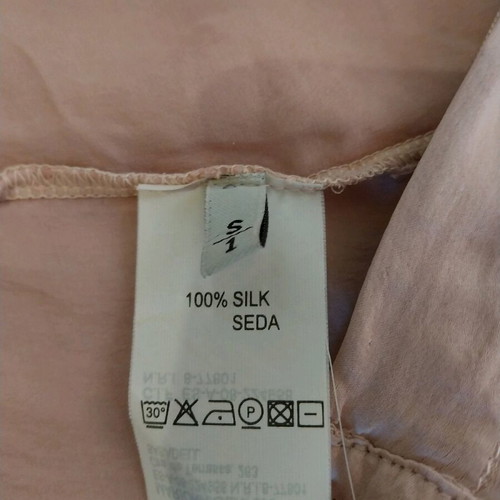 Silk shorts like new, pink, size S, apple blossom shade