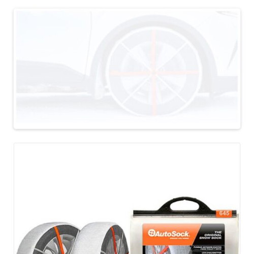 Autosock 645 car snow socks new