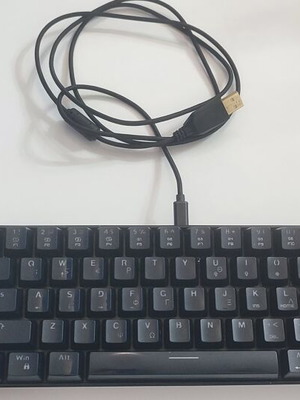 Motospeed CK61 mechanical keyboard like new