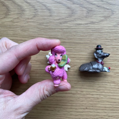 Kinder surprise City dogs figures used, pack of 6
