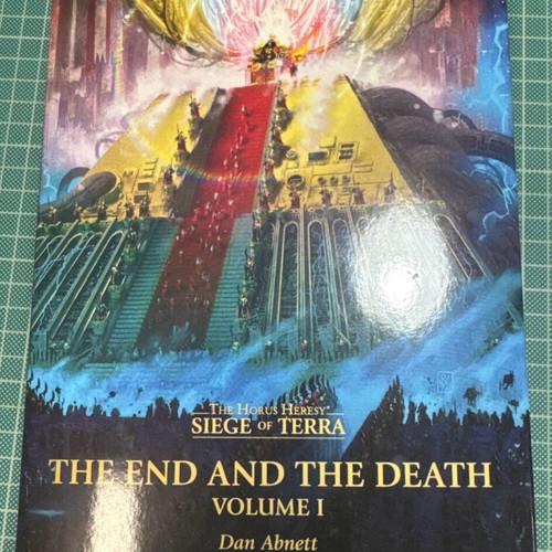 The Horus Heresy Siege of Terra The End and the Death Volumes I-II-III new hardback books