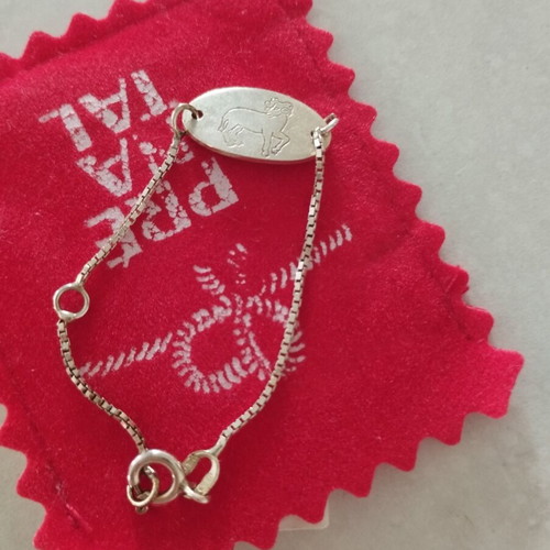 Vintage Prénatal Silver Children's Aries Bracelet new